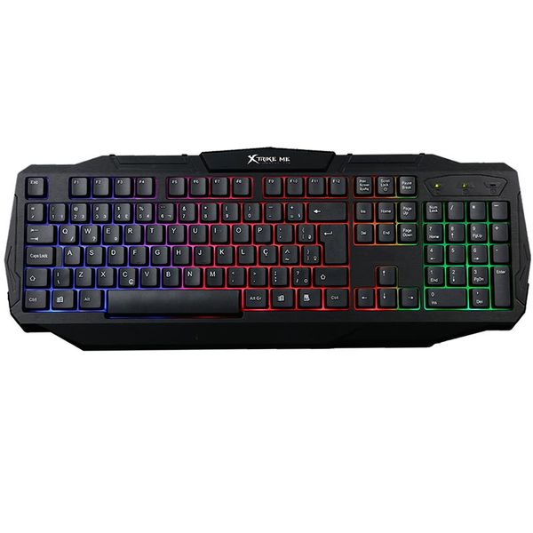 Проводная клавиатура XTRIKE ME Gaming KB-302 (UA/RU/ENG раскладка) (UPD) Black 2296 фото