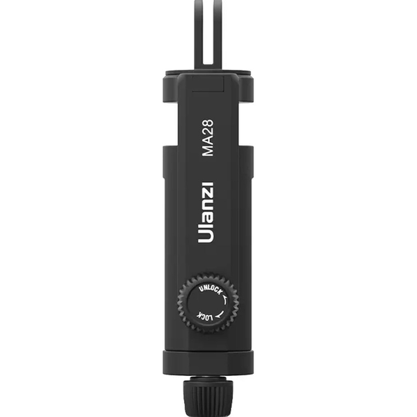 Держатель для телефона Vijim Ulanzi MA28 Phone Holder(56 мм - 95 мм) (Для штатива под зажим) (UV-M027GBB1 MA28) (KT) Black 5887 фото