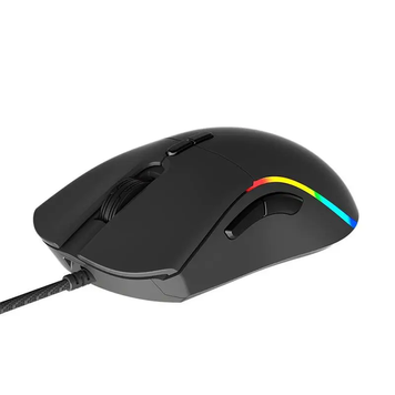 Проводная компьютерная мышь MEETION RGB Backlit Gaming Mouse RGB GM19_2023 |12000dpi| UPD) Black 5938 фото