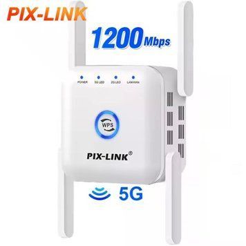 Підсилювач Wi-Fi сигналу Pix-Link LV-AC24B (DS) White 4230 фото
