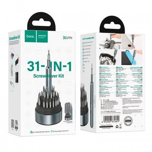 Набор отверток с насадками HOCO 31-in-1 screwdriver set UT11 (UPD) 7537 фото