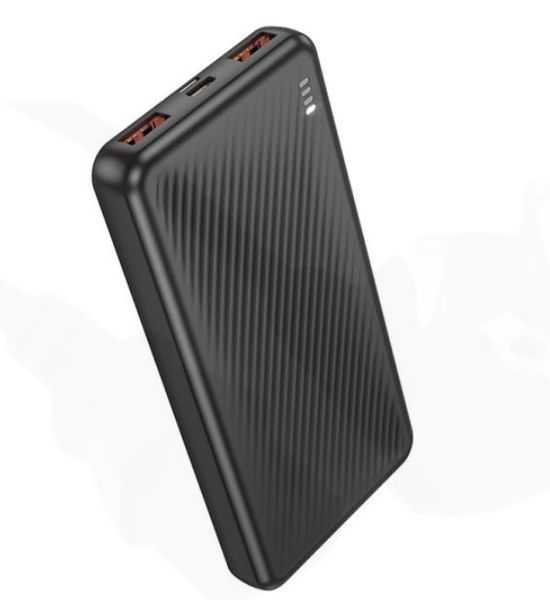 Портативна батарея BOROFONE BJ56 Graceful 22.5W+PD20W 10000mAh (KT) Black 4078 фото
