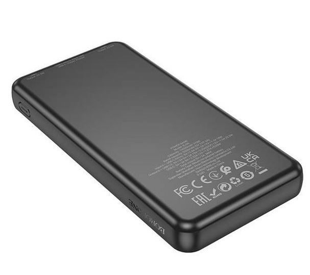 Портативна батарея BOROFONE BJ56 Graceful 22.5W+PD20W 10000mAh (KT) Black 4078 фото