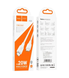 Кабель Hoco Type-C для освещения Force Fast Charging Data Cable X93 |2m, 20W| (UPD) white 7088 фото 2