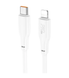 Кабель Hoco Type-C для освещения Force Fast Charging Data Cable X93 |2m, 20W| (UPD) white 7088 фото 1