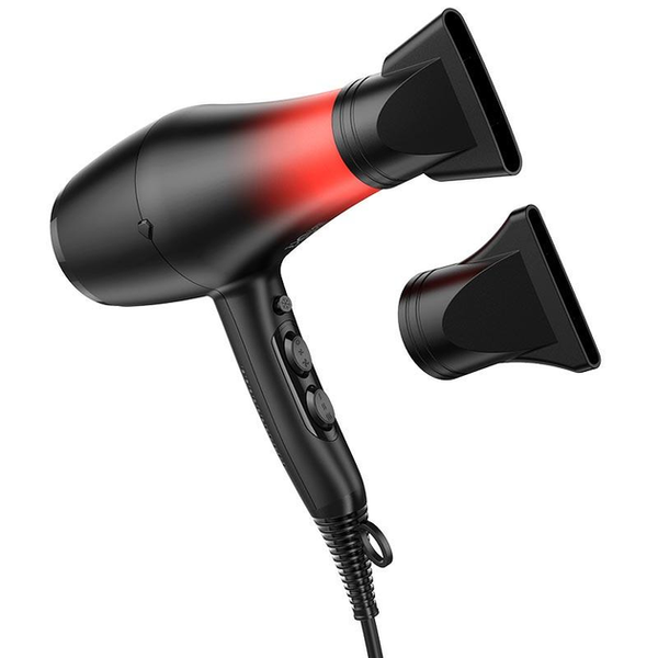 Фен Hoco Hot and cold air hair driver HP15 |2000-2400W, 21000RPM| (MM) Gradient Red 6289 фото